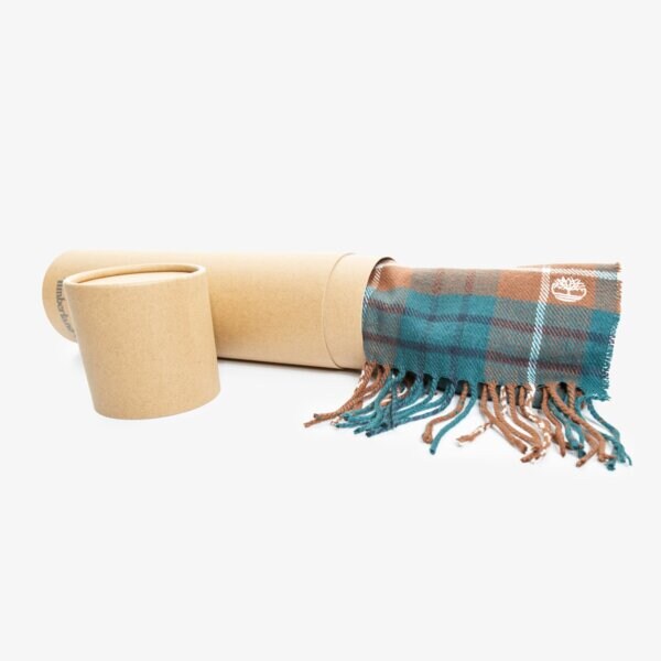 Damski szalik / rękawiczki TIMBERLAND SZALIK PLAID SCARF GIFTBOX AND STICKER tb0a1evtak11 kolor multicolor