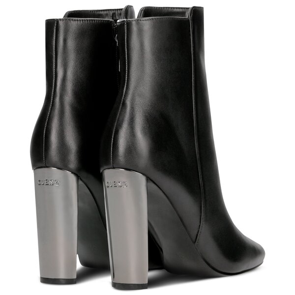 Damskie botki / sztyblety GUESS KITTY flkiy4lea10black kolor czarny