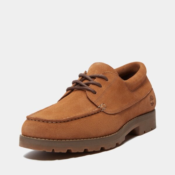 Męskie półbuty TIMBERLAND BRITTON SQUARE LACE UP SHOE tb0a6cbjeiz1 kolor brązowy