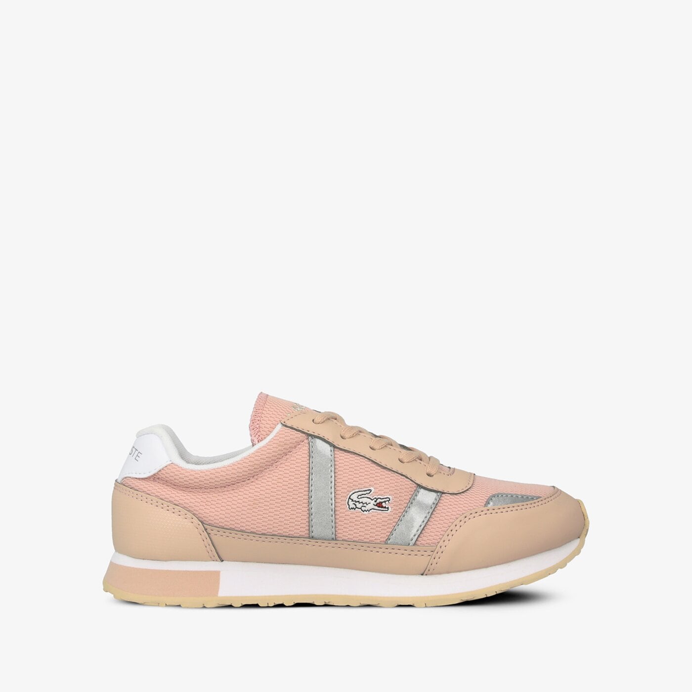 Dziecięce sneakersy (buty) LACOSTE PARTNER 120 1 SUJ 739suj00127f8 kolor różowy