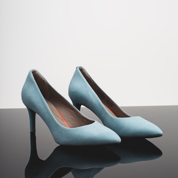 Damskie szpilki / czółenka ROCKPORT TM75MMPTH PLAIN PUMP  ch4968 kolor niebieski