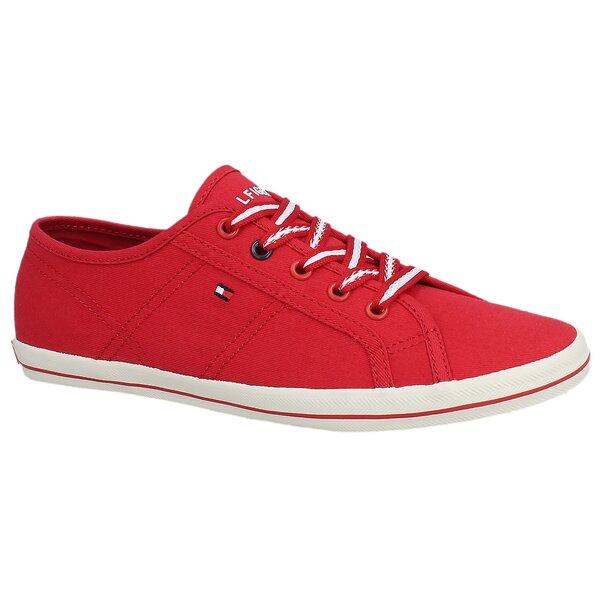 Damskie trampki TOMMY HILFIGER V1285ICTORIA 2D fw56820840611 kolor czerwony