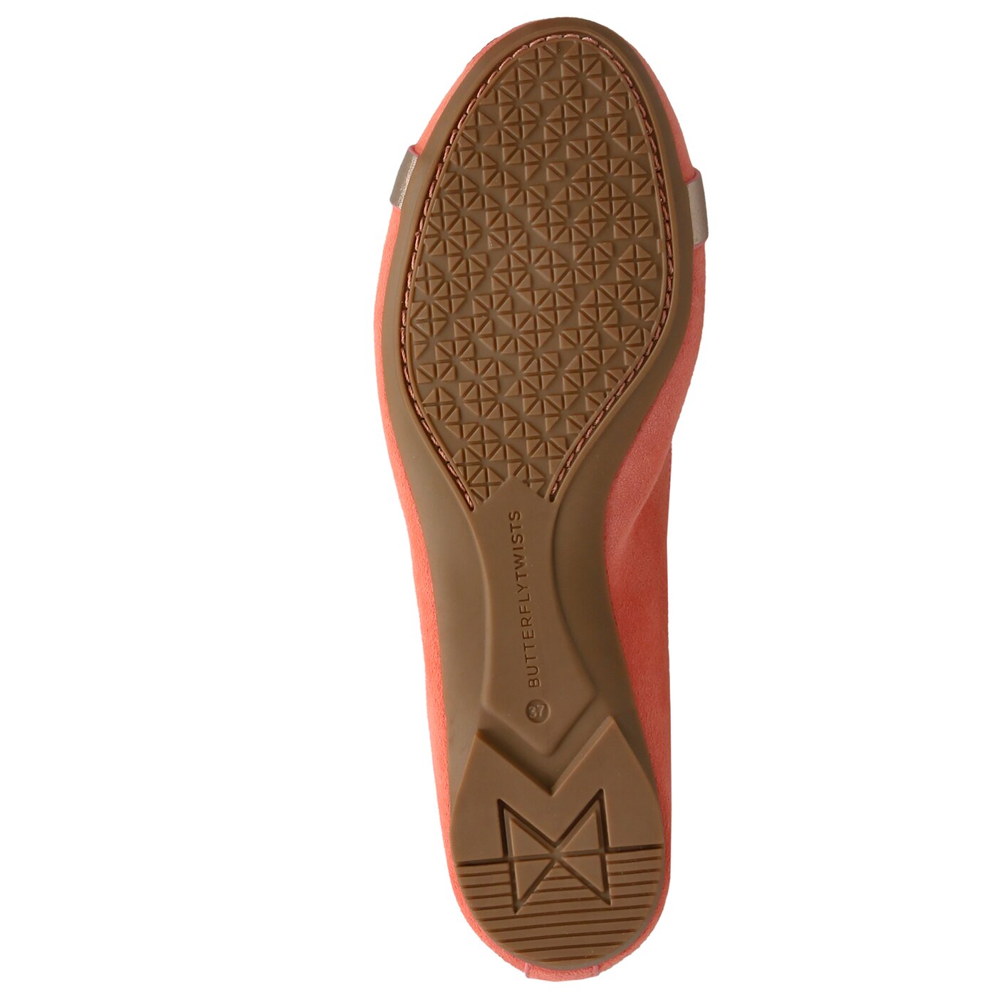 Damskie baleriny (buty) BUTTERFLY TWISTS CHARLOTTE bt30001018 kolor czerwony