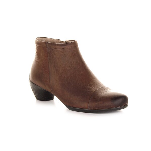 Damskie buty za kostkę ECCO SCULPTURED 24552312072 kolor brązowy