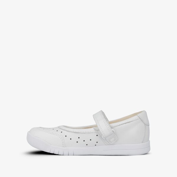 Dziecięce sandały / klapki CLARKS EMERY HALO T 26141172 kolor biały