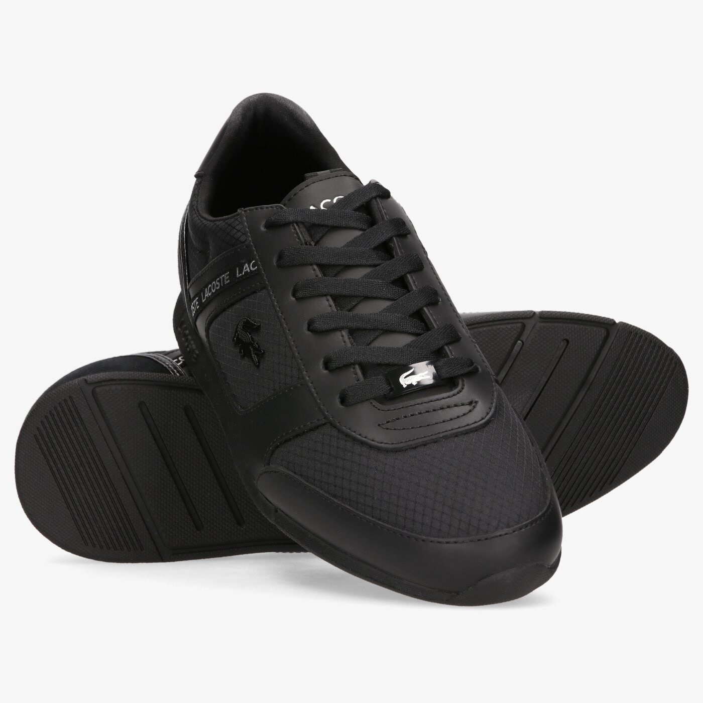 Męskie sneakersy (buty) LACOSTE MENERVA 0121 1CMA 741cma007802h kolor czarny