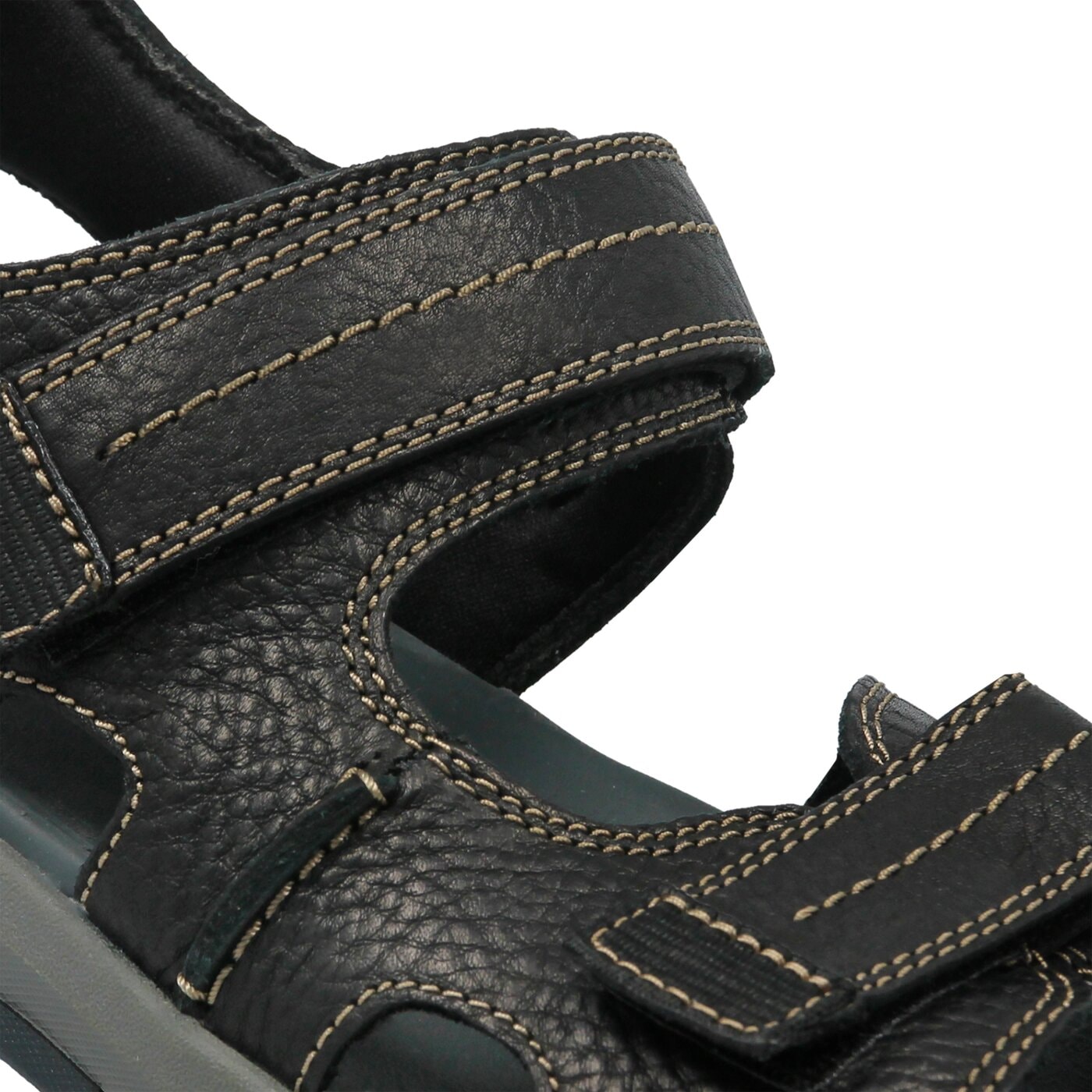 Męskie sandały CLARKS BRIXBY SHORE 26131545 kolor czarny