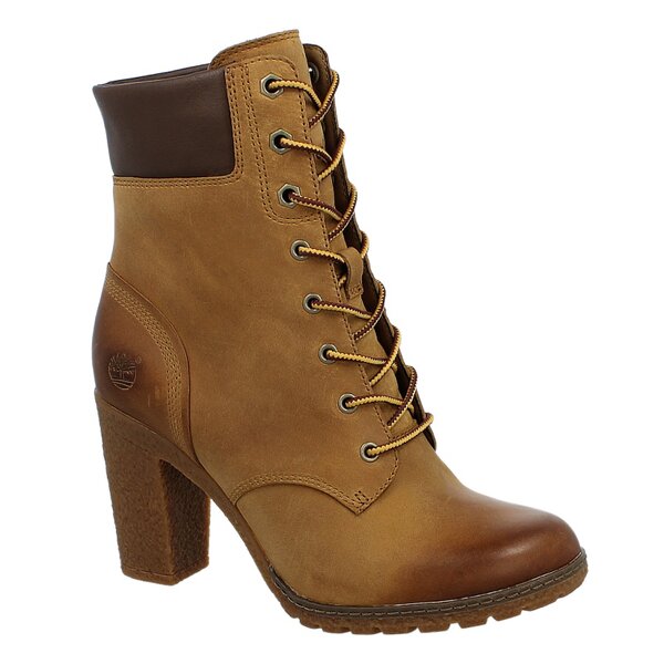 Damskie botki / sztyblety TIMBERLAND GLANCY FTW  8430a kolor żółty