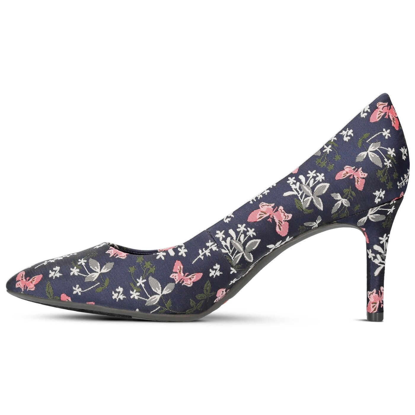 Damskie szpilki / czółenka ROCKPORT NAVY FLORAL  ch0659 kolor granatowy