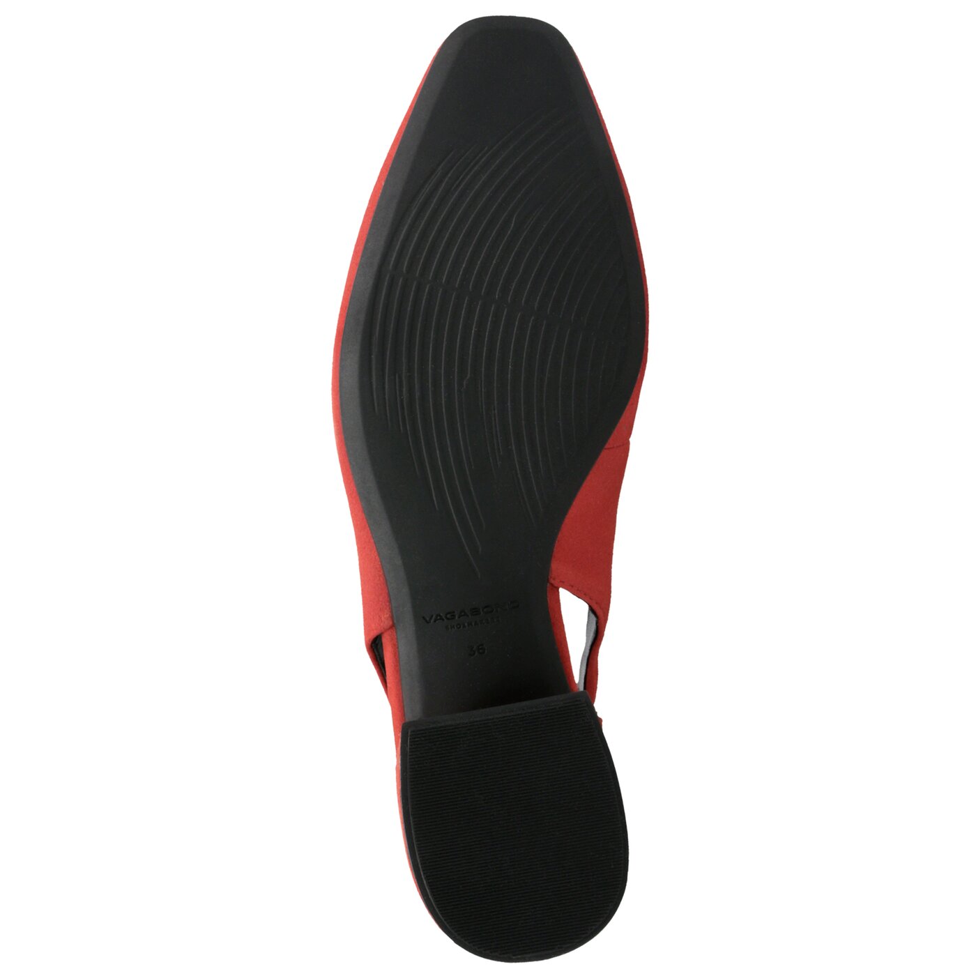 Damskie baleriny (buty) VAGABOND JOYCE 4708-140-46 kolor czerwony