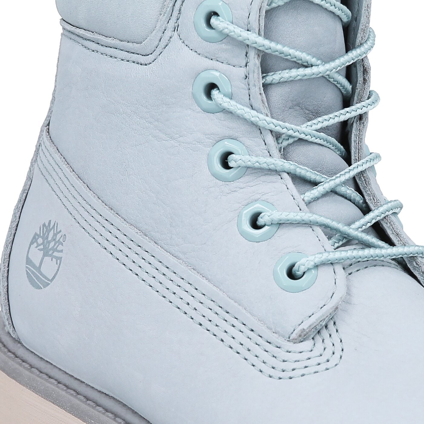 Damskie trapery TIMBERLAND PREMIUM 6 INCH BOOT - W  a1aqv kolor niebieski