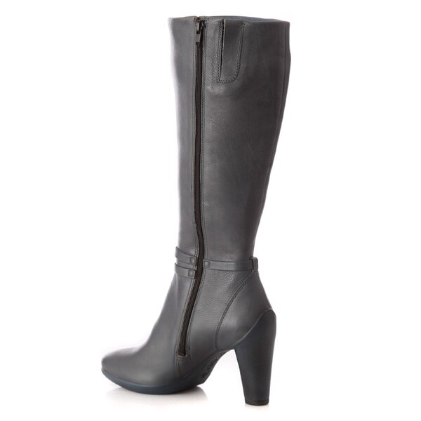 Damskie kozaki ECCO SCULPTURED 75 24267301159 kolor szary