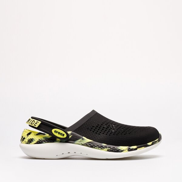 Męskie sandały CROCS LITERIDE 360 MARBLED CLOG 20763402k kolor czarny