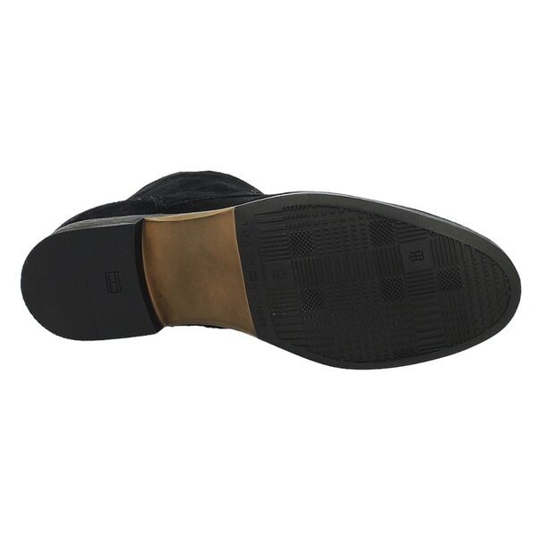 Damskie botki / sztyblety TOMMY HILFIGER BILLIE 12B  fw56817616990 kolor czarny