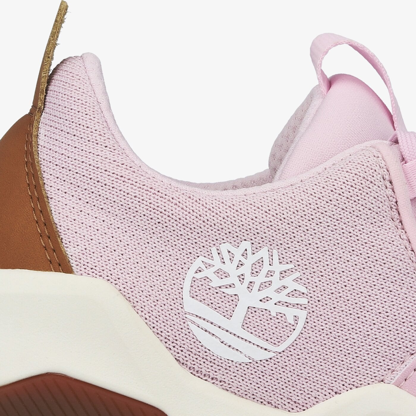 Dziecięce sneakersy (buty) TIMBERLAND EARTH RALLY FLEXIKNIT OX tb0a2ck7x821 kolor różowy