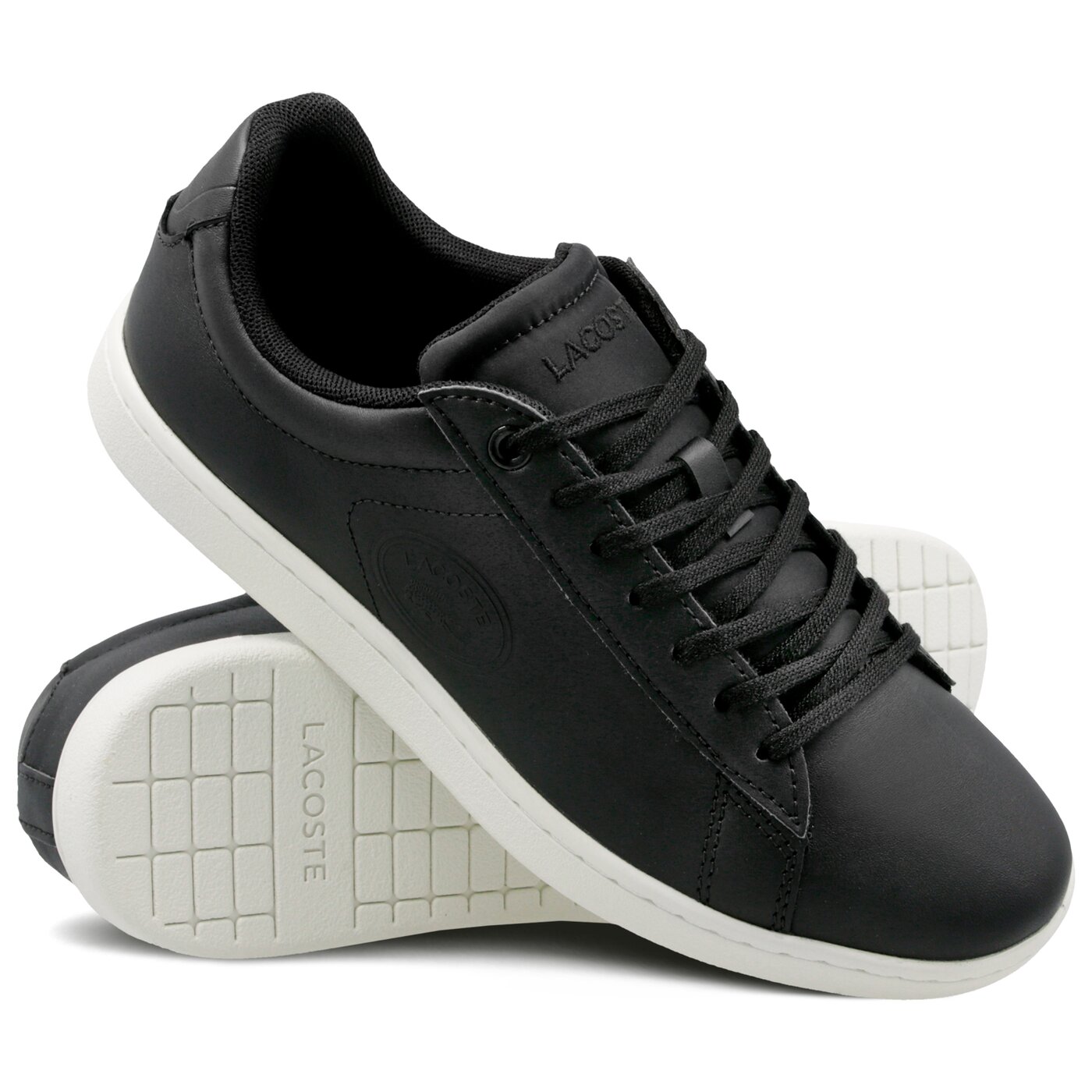 Damskie sneakersy (buty) LACOSTE CARNABY EVO 418 2 736spw0016454 kolor czarny