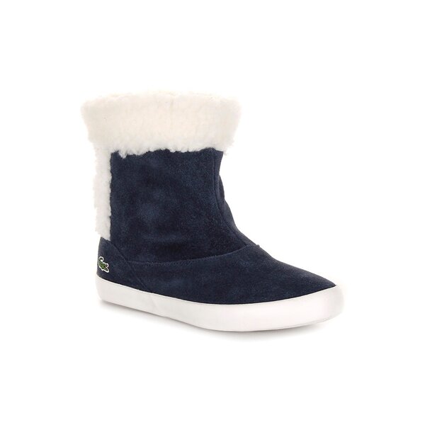 Dziecięce buty za kostkę LACOSTE TRENTHAM CIK  724spc43231w6 kolor granatowy