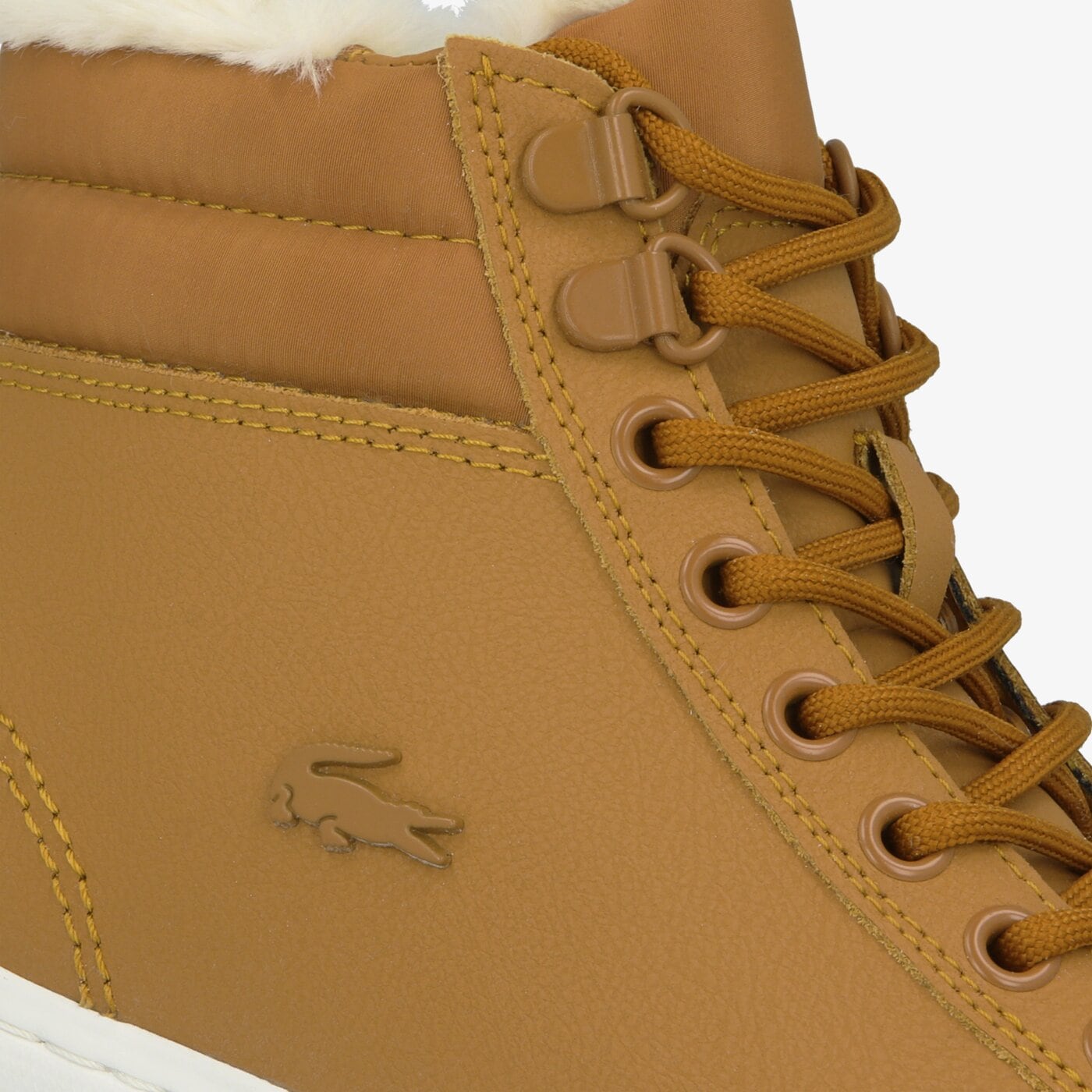 Damskie trampki LACOSTE STRAIGHTSETTHERMO4191CFA 738cfa0005f57 kolor brązowy