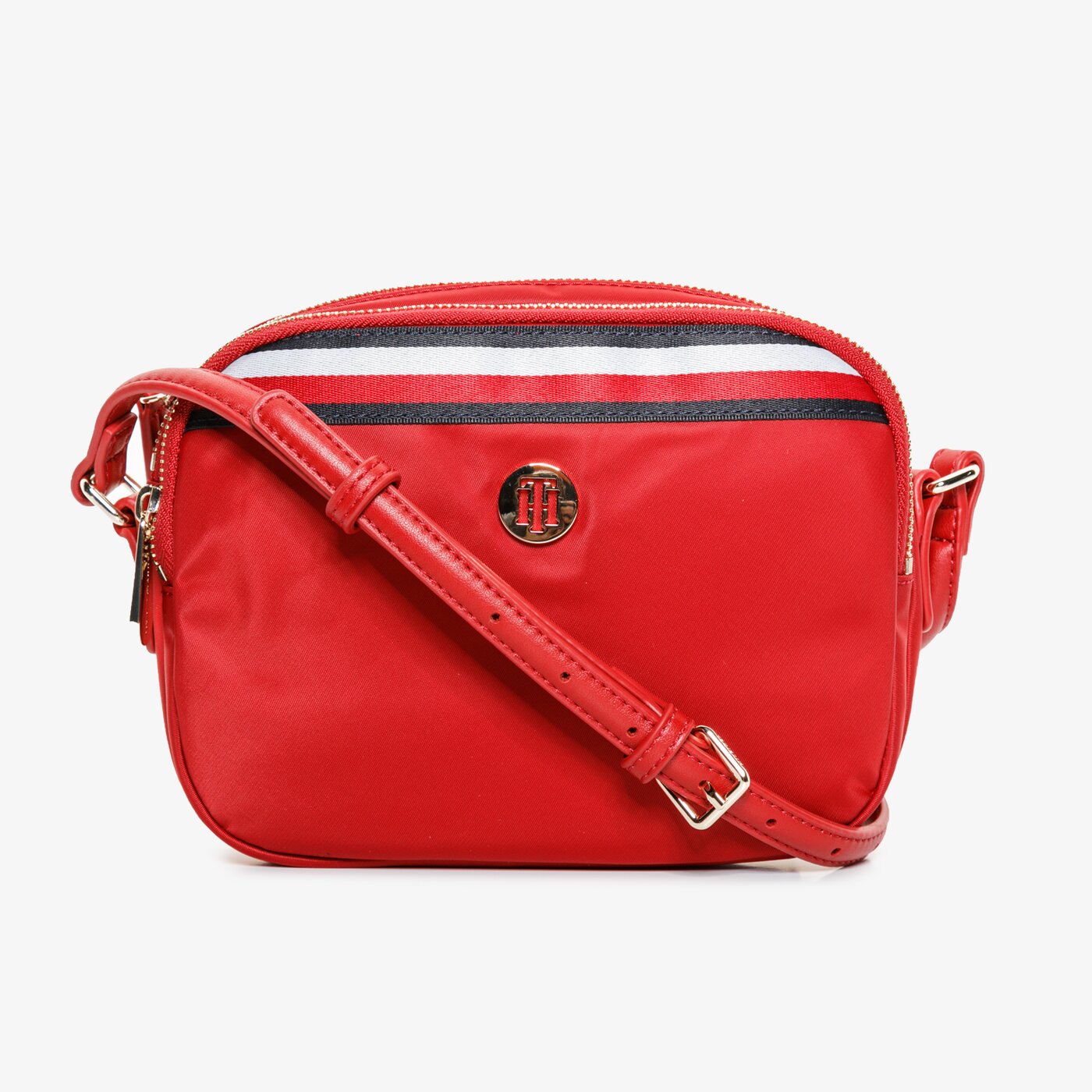 Damska torebka TOMMY HILFIGER TOREBKA POPPY CROSSOVER CORP aw0aw08827xmp kolor czarny