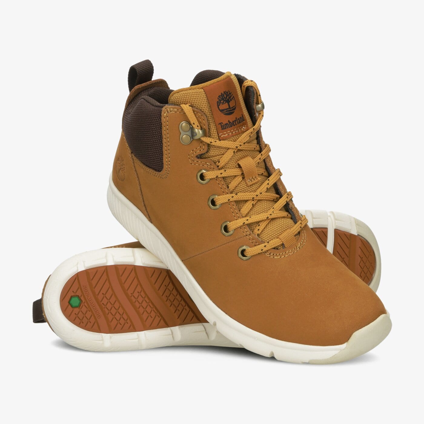 Dziecięce buty za kostkę TIMBERLAND BOLTERO HIKER tb0a26sn2311 kolor żółty