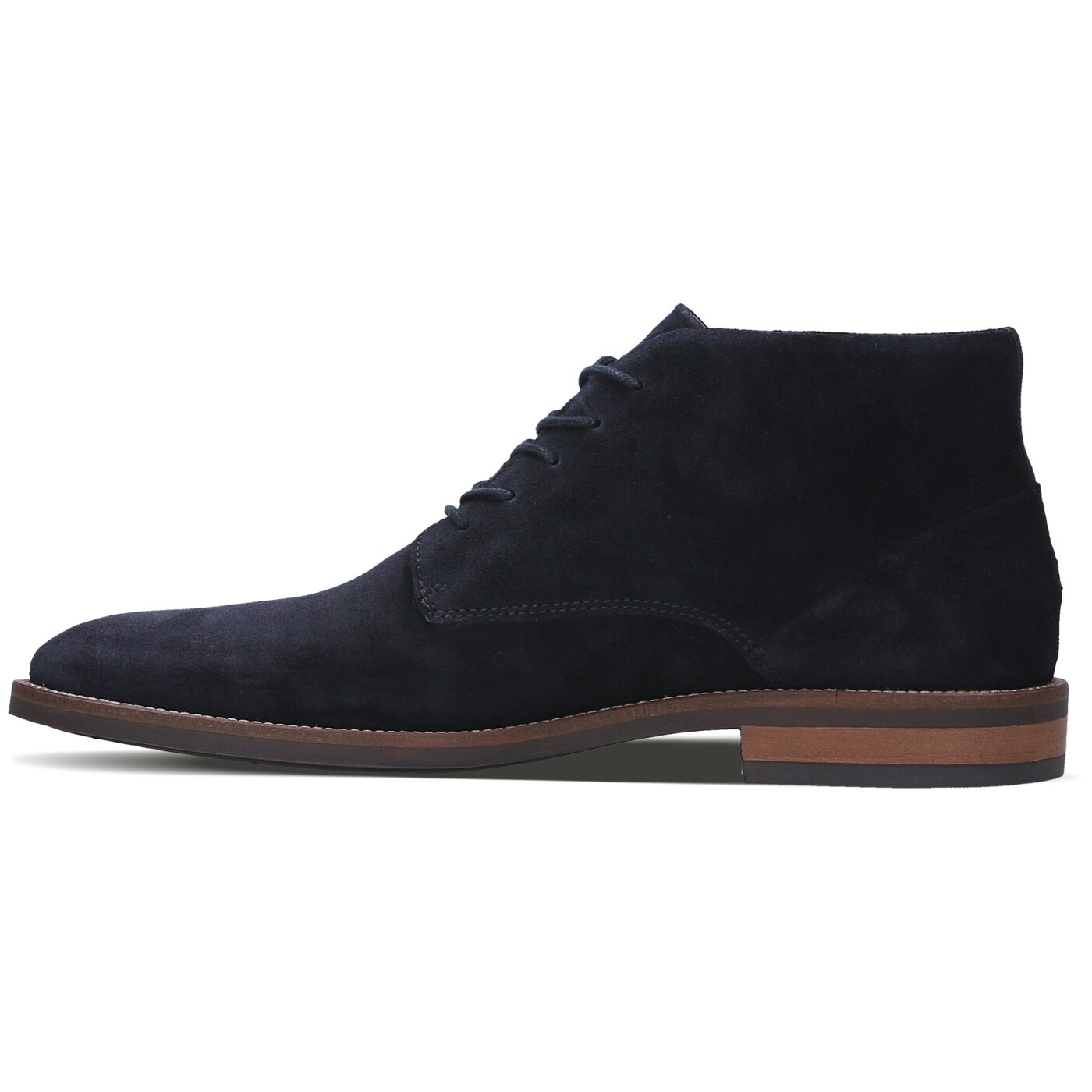 Męskie buty za kostkę TOMMY HILFIGER D2285ALLEN 10B fm56821852403 kolor granatowy