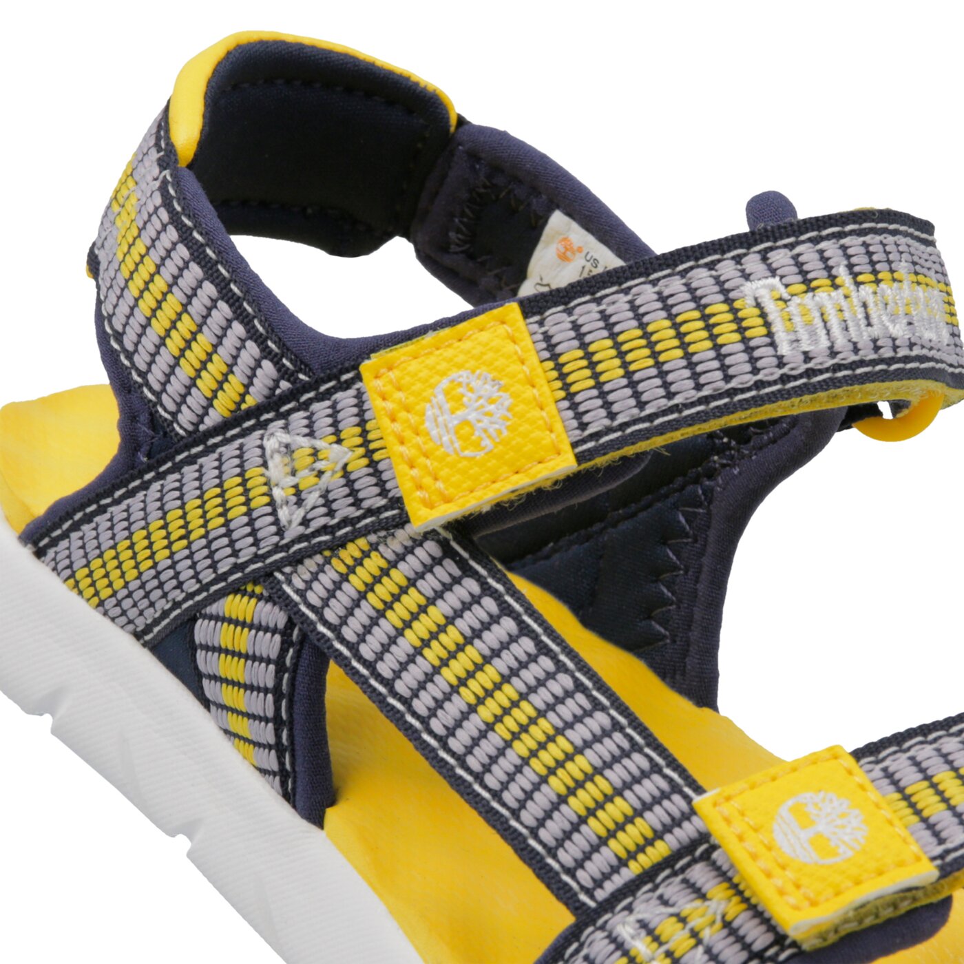 Dziecięce sandały / klapki TIMBERLAND PERKINS ROW WEBBING SNDL tb0a1yak0191 kolor granatowy