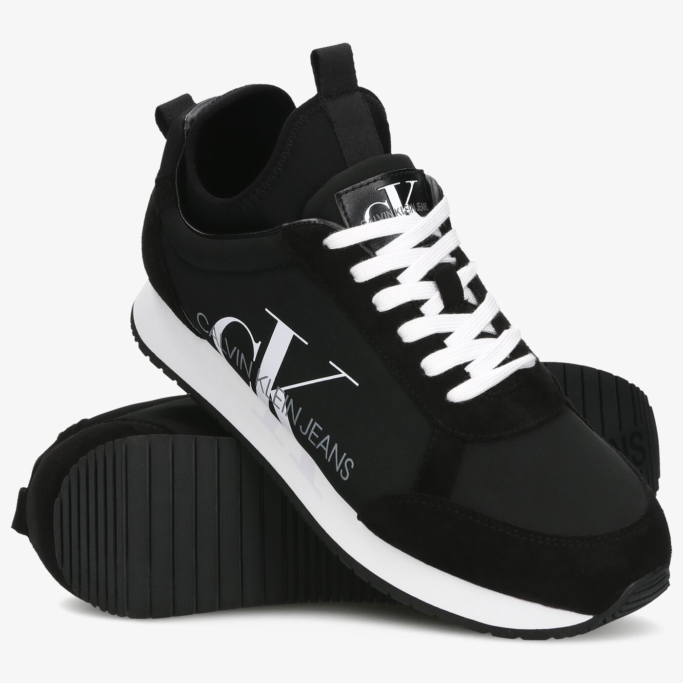 Męskie sneakersy (buty) CALVIN KLEIN JEMMY b4s0136001 kolor czarny