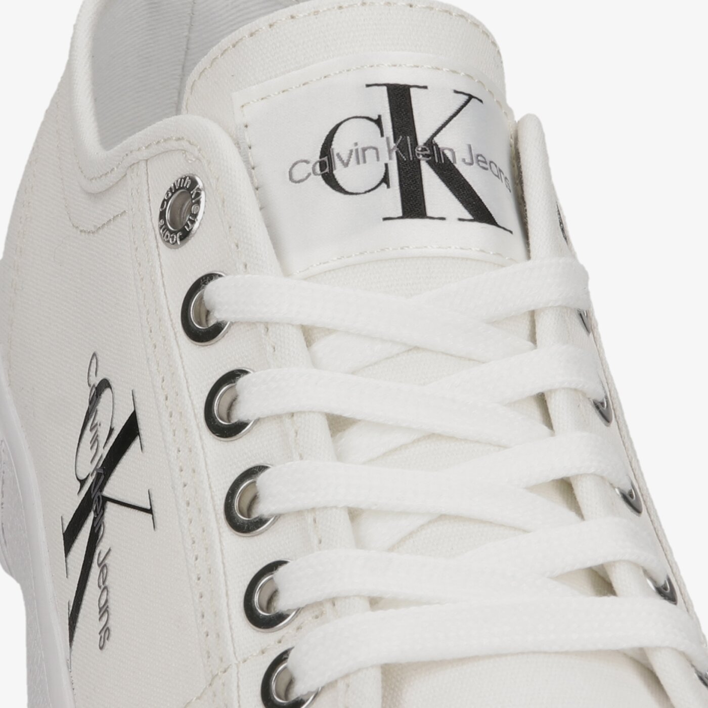 Damskie trampki CALVIN KLEIN VULCANIZED ESSENTIAL 1 yw0yw004820la kolor biały