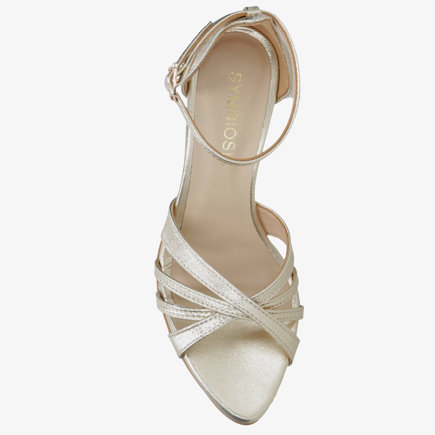 Damskie sandały SYMBIOSIS DANCE ALL NIGHT syws122009 kolor złoty