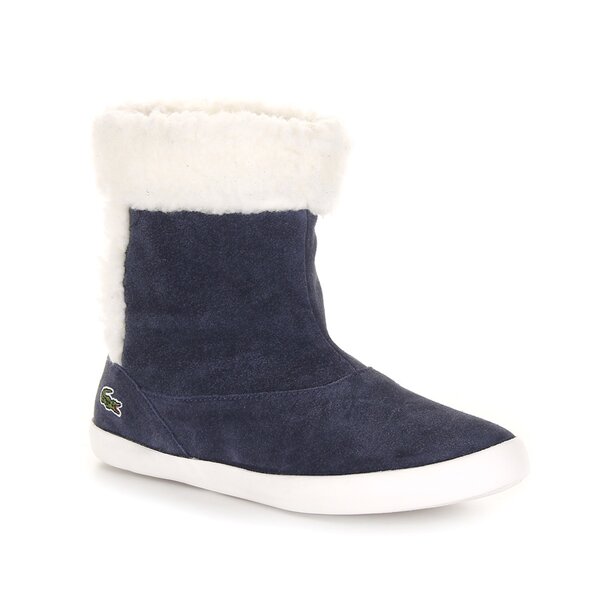 Dziecięce buty za kostkę LACOSTE TRENTHAM CIK  724spj32441w6 kolor granatowy