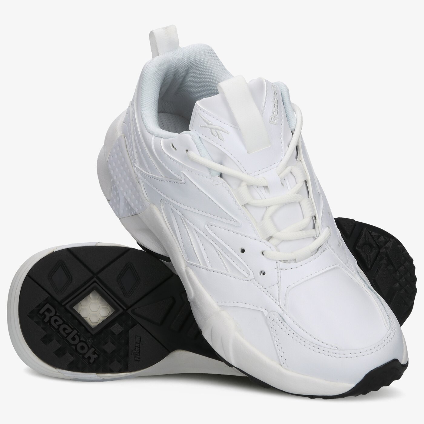 Damskie sneakersy (buty) REEBOK AZTREK DOUBLE MIX eh2338 kolor biały