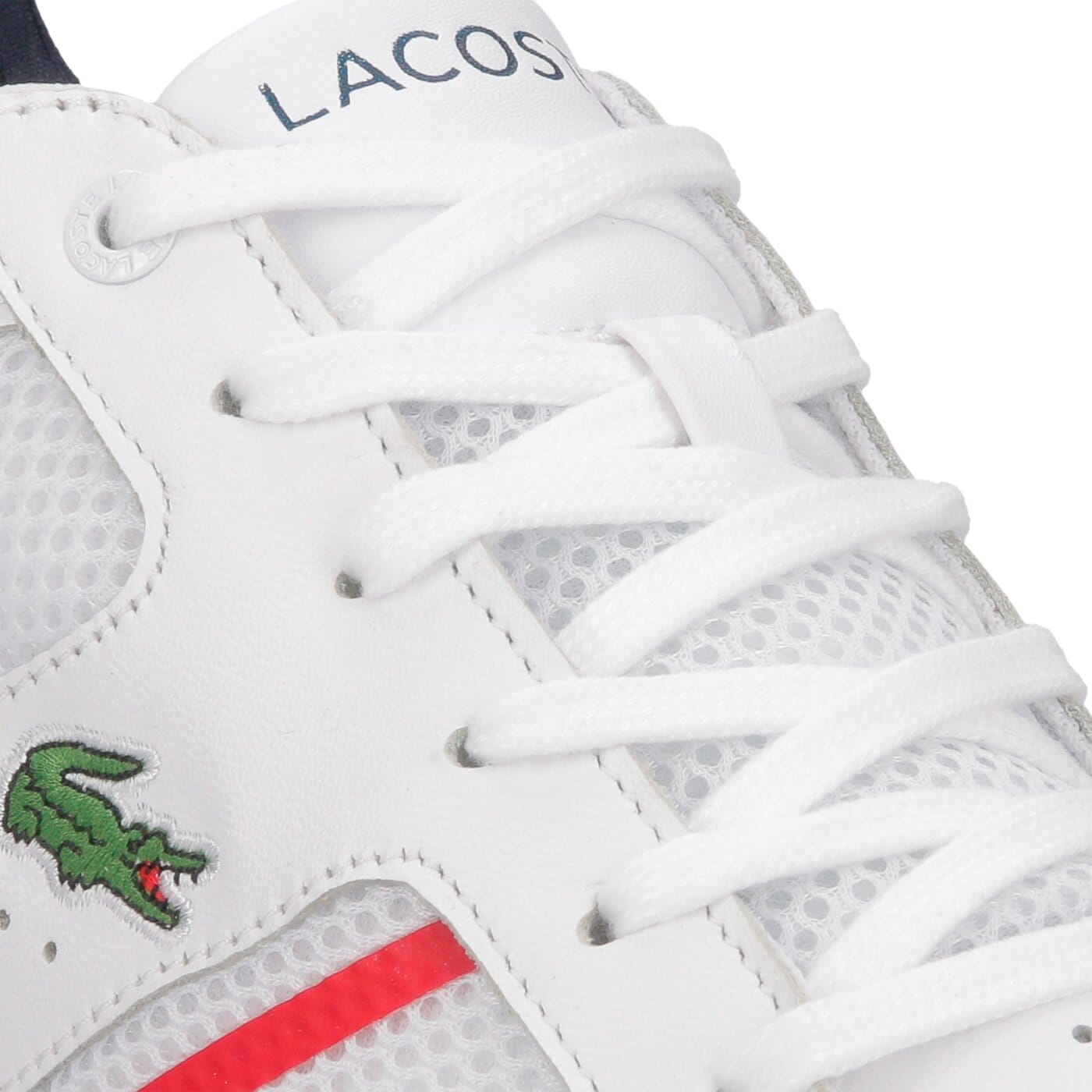 Męskie sneakersy (buty) LACOSTE NOVAS CT 218 1 SPM 735spm0041042 kolor biały