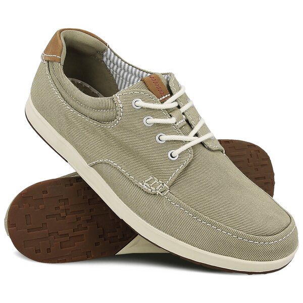 Męskie półbuty CLARKS NORWIN VIBE 26124584 kolor beżowy