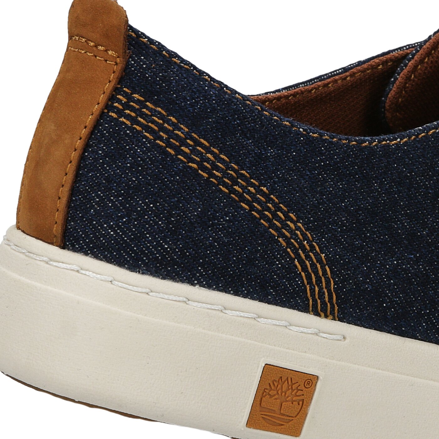 Damskie trampki TIMBERLAND AMHERST CANVAS PTO a1fmw kolor granatowy