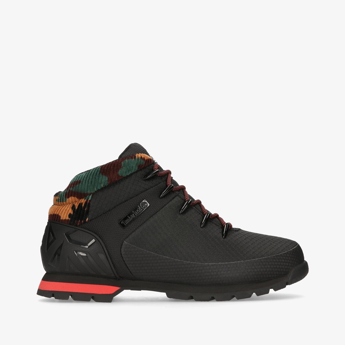 Męskie buty outdoor (trekkingowe) TIMBERLAND EURO SPRINT FABRIC WP tb0a2k7d0151 kolor czarny