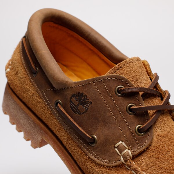 Męskie mokasyny TIMBERLAND AUTHENTICS BOAT 3 EYE CLASSIC  tb0a29uf8901 kolor brązowy