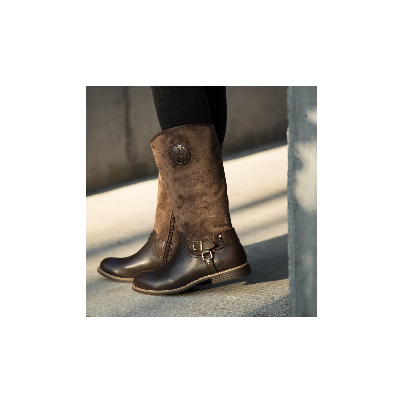 TOMMY HILFIGER AUBREY 3CW fg56819686211 kolor brązowy