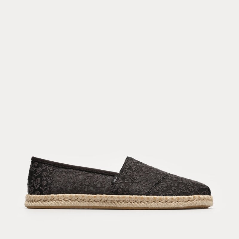 TOMS BLACK POSY LACE