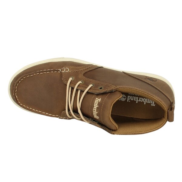 Męskie buty za kostkę TIMBERLAND EK NEWMARKET LP CHUKKA MT LEATHER 6435a kolor brązowy