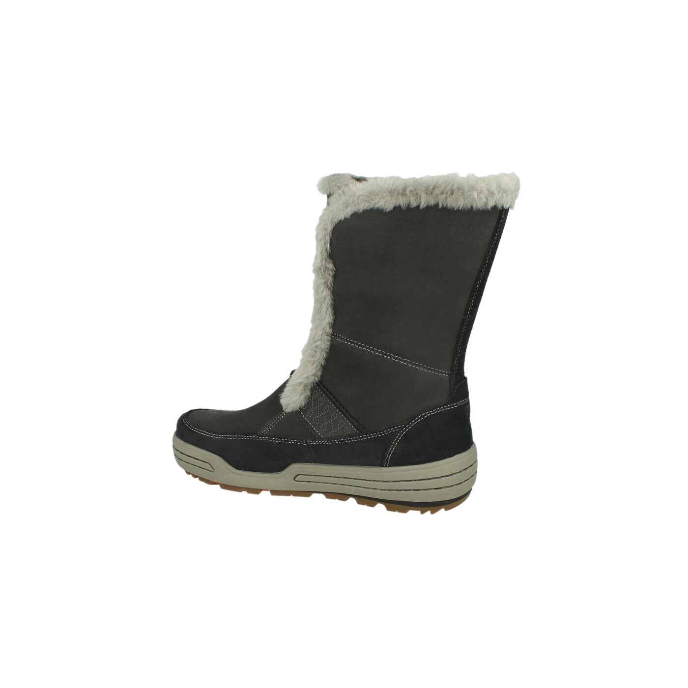 Damskie kozaki ECCO SIBERIA 85252355888 kolor szary