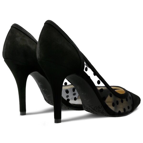 Damskie szpilki / czółenka SYMBIOSIS TATIANA HIGH HEELS  sywc1190017 kolor czarny