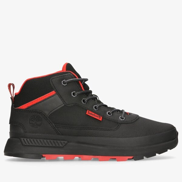 Dziecięce buty outdoor / trekkingowe TIMBERLAND FIELD TREKKER MID tb0a2gp80151 kolor czarny