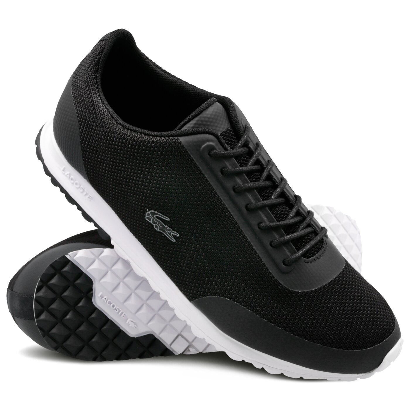 Damskie sneakersy (buty) LACOSTE HELAINE RUNNER 418 1 736spw0032312 kolor czarny