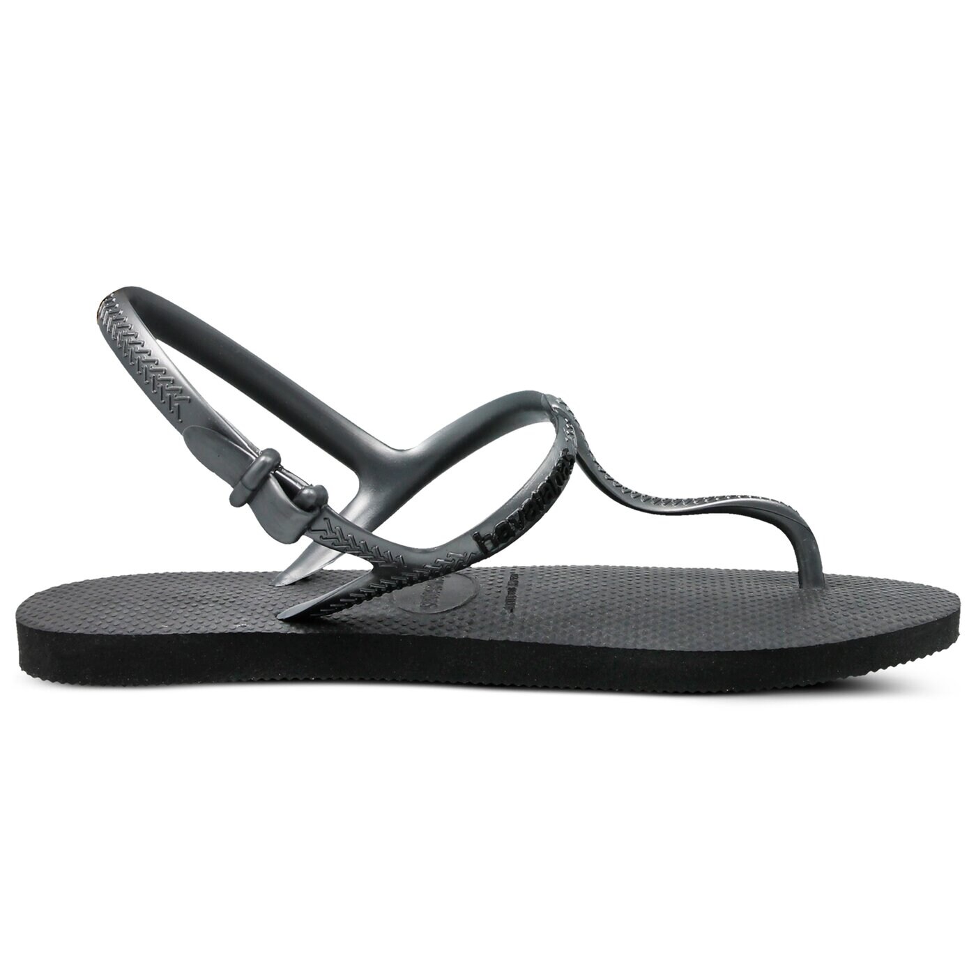 Damskie sandały HAVAIANAS FREEDOM SL 41371100090 kolor srebrny