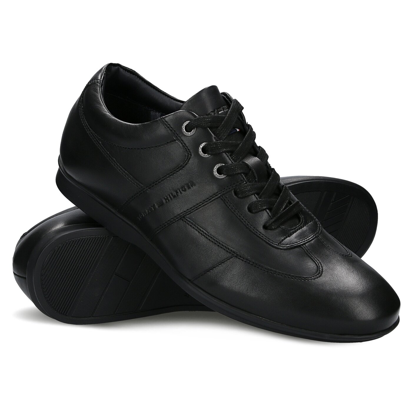 Męskie półbuty TOMMY HILFIGER G2285AVIN 1A fm56821575990 kolor czarny