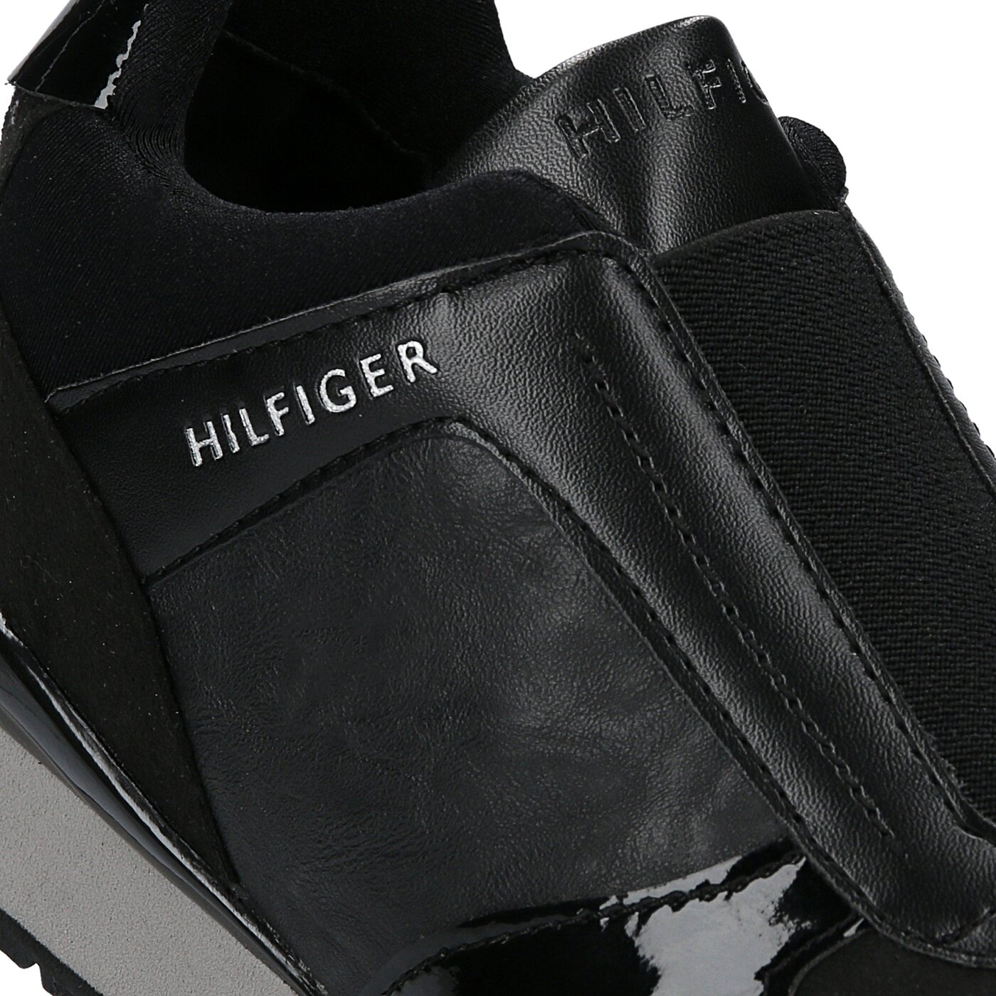 Damskie sneakersy (buty) TOMMY HILFIGER S1285ADY 12C fw56821996990 kolor czarny