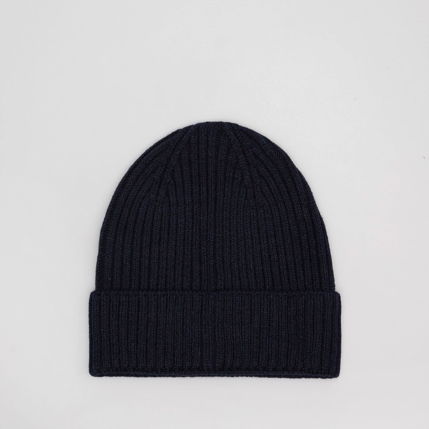 Damska czapka zimowa TIMBERLAND CZAPKA RIB KNIT BEANIE tb0a66524511 kolor granatowy