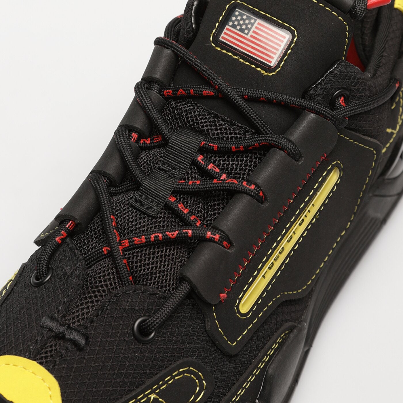 Męskie sneakersy (buty) POLO RL PS200 SNEAKERS LOW TOP LACE 809846170002 kolor czarny