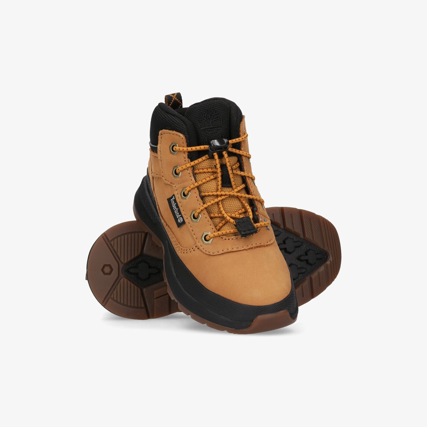 Dziecięce buty outdoor / trekkingowe TIMBERLAND FIELD TREKKER MID tb0a2fcd2311 kolor żółty