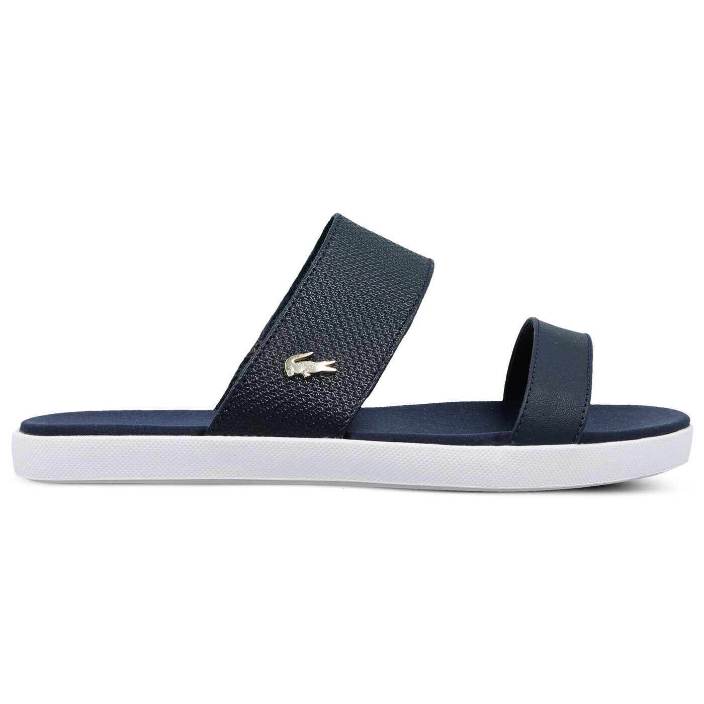 Damskie klapki LACOSTE NATOY 118 1 735caw00458t5 kolor granatowy